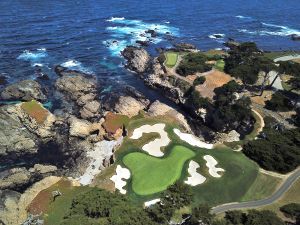 Cypress Point 15th Back Aerial